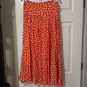 Anthropologie maxi skirt